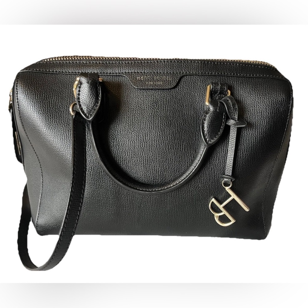Henri Bendel Black Satchel